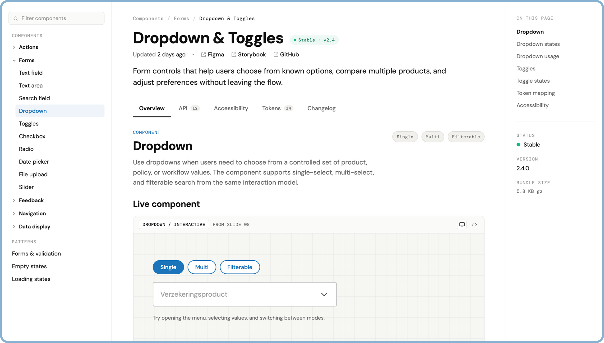 Aeon documentation overview